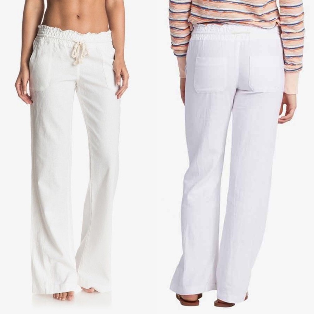 Roxy Oceanside Linen Beach Pant